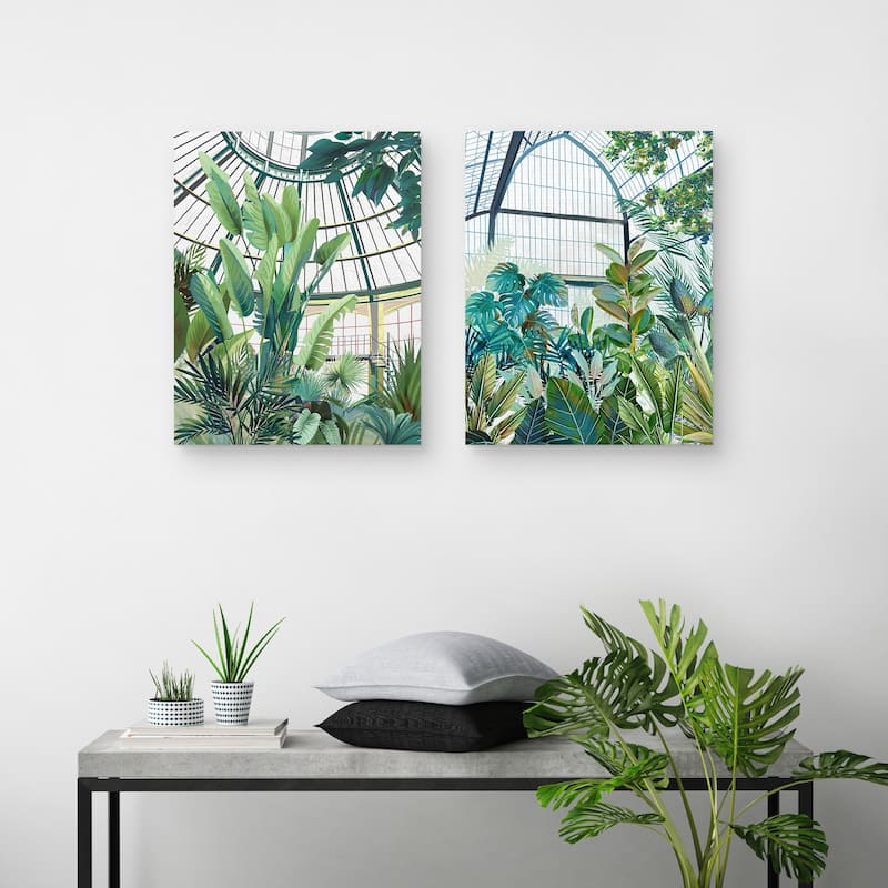 Greenhouse I, Greenhouse III by Studio Arts Canvas Art Prints