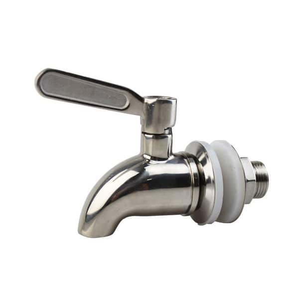 Shop Palais Glassware Stainless Steel Beverage Dispenser Replacement Spigot Kit Polished Finish Overstock 16762597