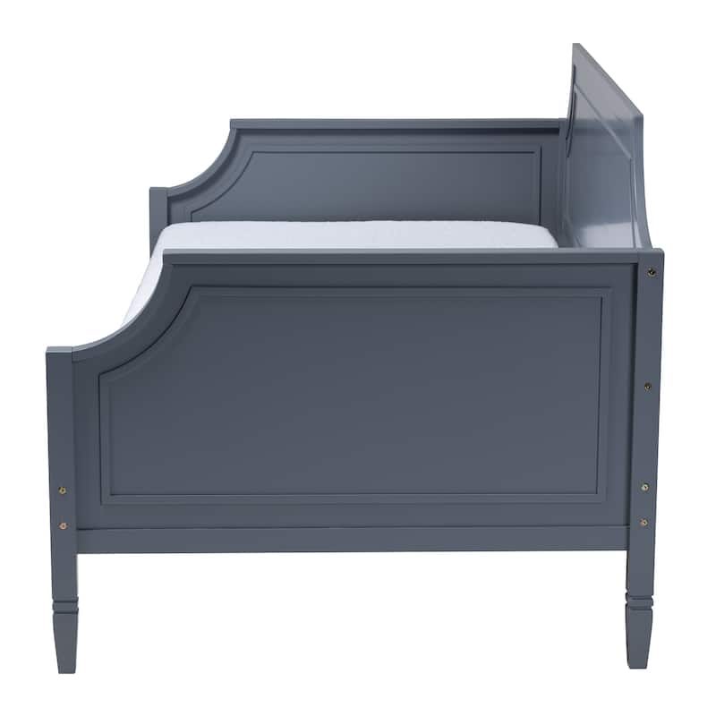 Mariana Classic and Traditional Wood Daybed-Grey or White