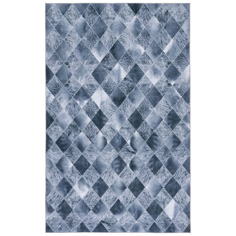 SAFAVIEH Faux Hide Maighread Machine Washable Slip Resistant Rustic