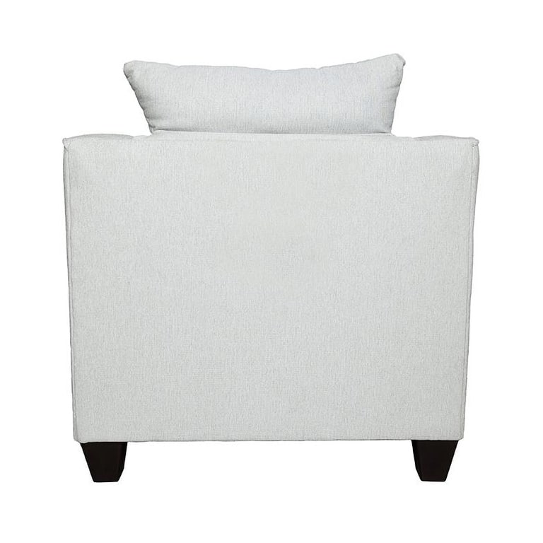 Alcazar Grey Mist Track Arm Accent Chair
