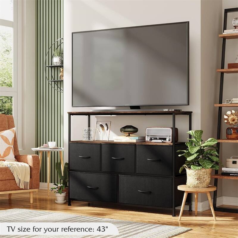 Dresser TV Stand - 11.8"D x 39.4"W x 30.7"H