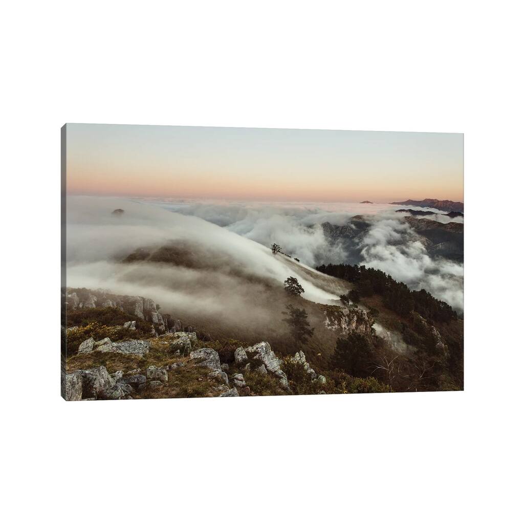 iCanvas "Crawling Clouds - Pic De Europa Mountains" by Annabelle Chabert Canvas Print