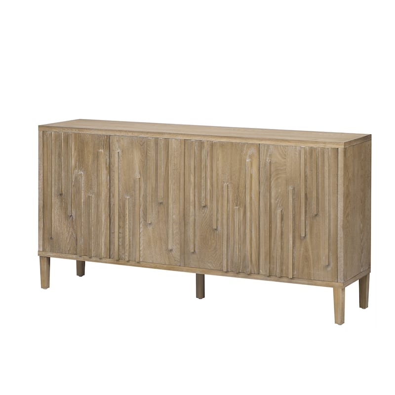 Farmhouse 59.8" 4-Door Sideboard for Living Room