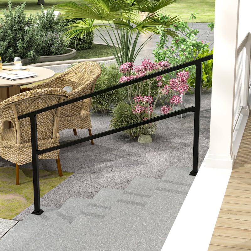 Flexible Outdoor Handrail Kit for Stairs (2-5 Steps)