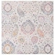 preview thumbnail 34 of 111, SAFAVIEH Madison Belle Boho Glam Paisley Pattern Area Rug 6'7" Square - Grey/Gold - Square
