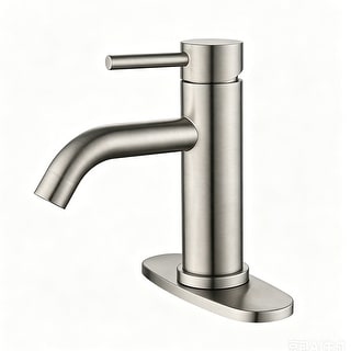 Single-Hole Single-Handle Bathroom Sink Faucet