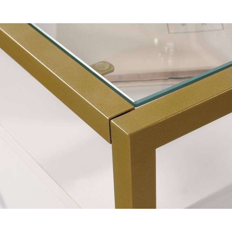 Harper Heights End Table White 3a
