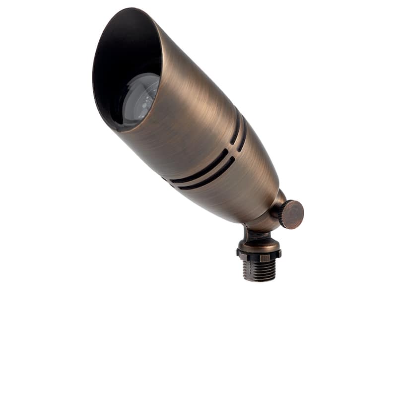 Kichler 15517 Single 3" Wide 12V Spot Light - Centennial Brass