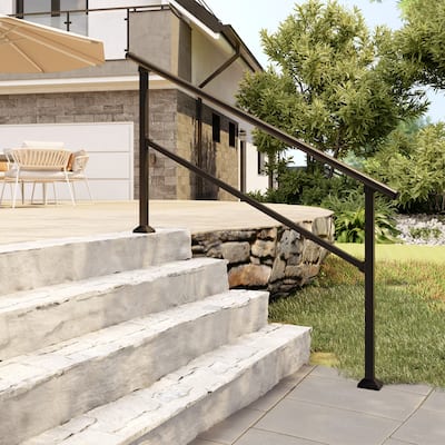 Handrails for Fit 0 or 5 Steps Outdoor Steps