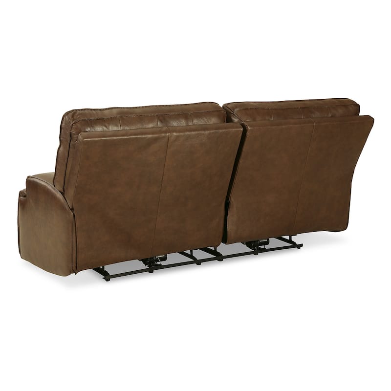 Signature Design by Ashley Francesca Auburn 2 Seat Power Reclining Sofa with Adjustable Headrest - 84"W x 41"D x 42"H