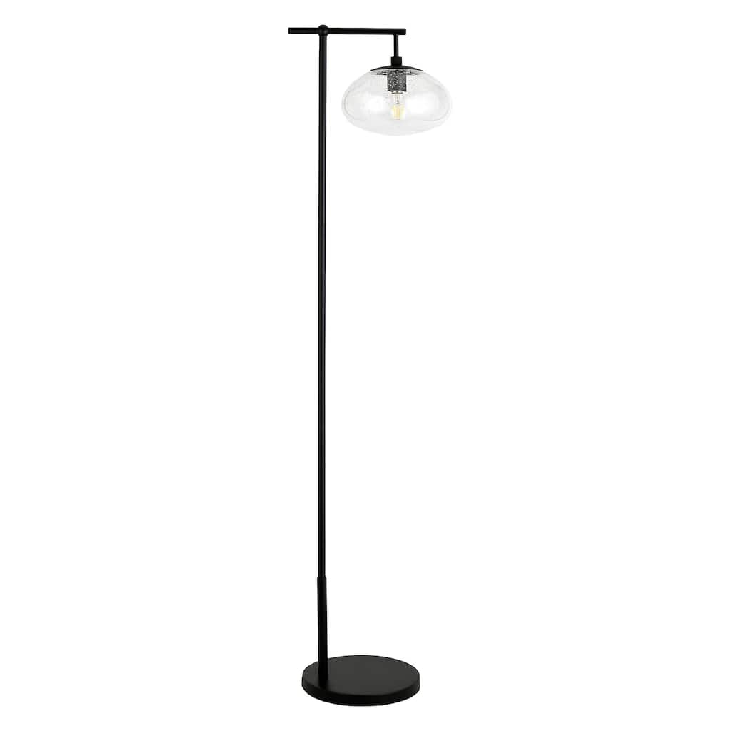 Blume 68" Tall Floor Lamp with Glass Shade