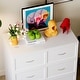 preview thumbnail 13 of 18, 44.4"Murphy Bed Chest with Drawers For Home Office or Small Room