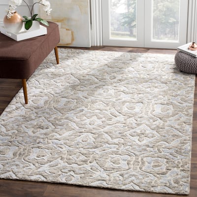 SAFAVIEH Hand-knotted Paseo Sevinj Modern Wool Rug