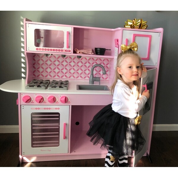 Top Product Reviews For Melissa Doug Chef S Kitchen Pretend Play Set Cupcake Easy To Assemble Durable Wooden Construction Multiple Working Parts 12141681 Overstock