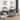 Two Person Desk with Bookshelf, Double Office Desk