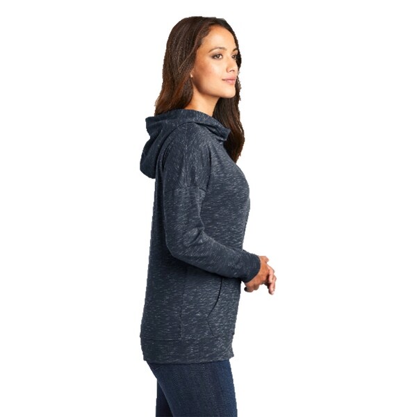 women's navy hoodie