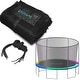 preview thumbnail 2 of 3, SkyBound Trampoline Net - 14ft Frame 6 Poles for Top Ring - Net Only - 14"