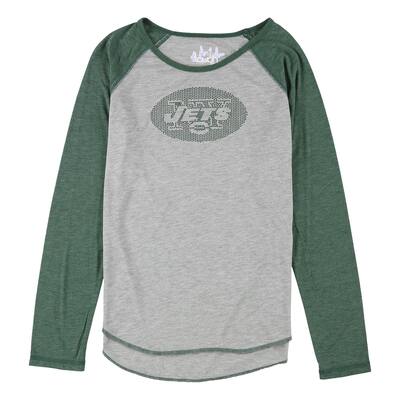 Touch Womens New York Jets Graphic T-Shirt,, Grey, Medium