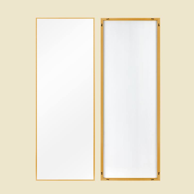 Framed Floor Mirror Standing Holder Full Length Mirrors