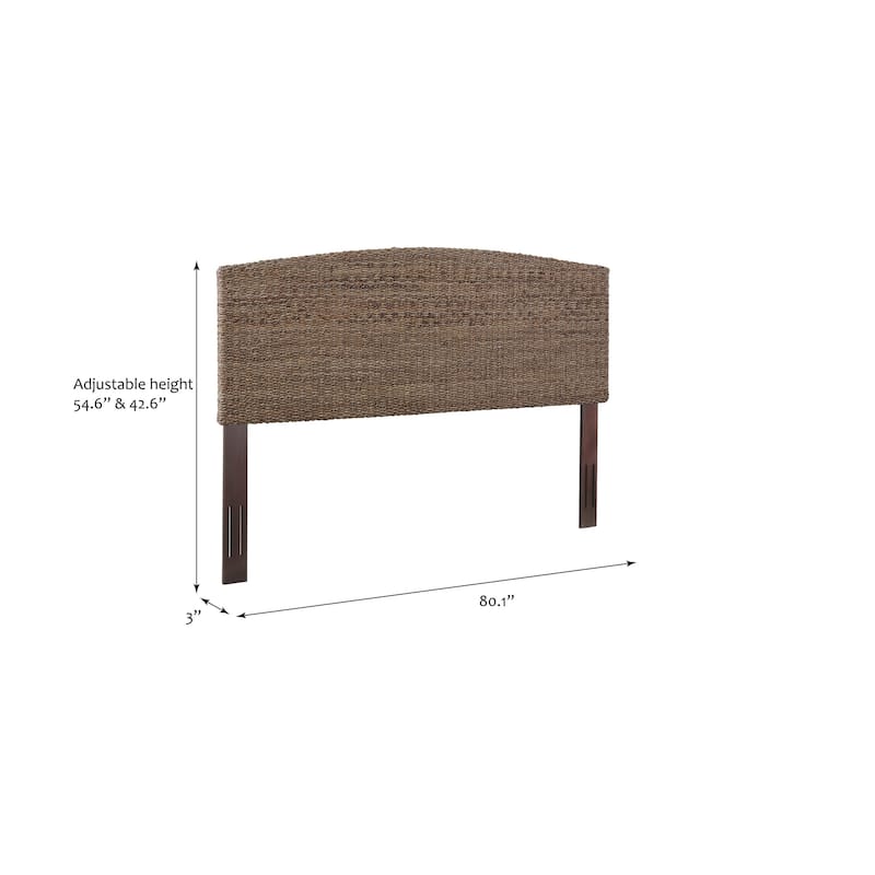 Nusa Woven Banana Leaf Headboard