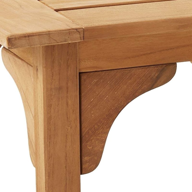 Cambridge Casual Leon Teak Outdoor Patio Coffee Table