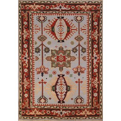 Khottan Oriental Accent Rug Handmade Wool Carpet - 3'11"x 5'10"