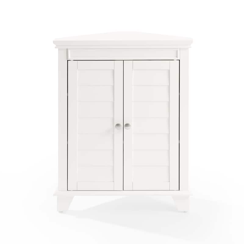 Crosley Lydia Corner Storage Cabinet - 22 "W x	12 "D x 28.88 "H