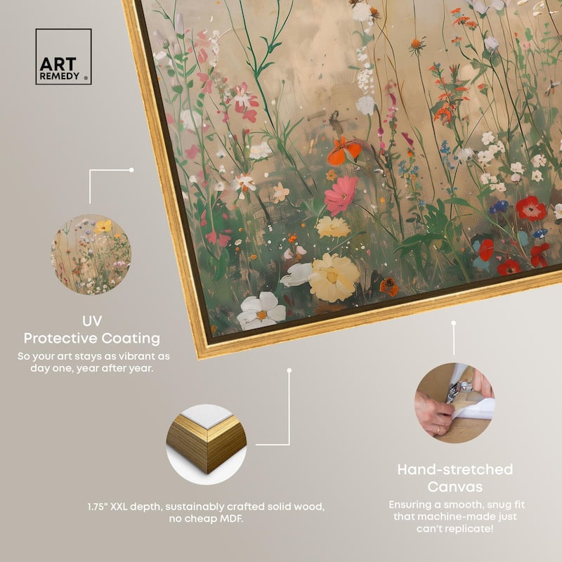 In the Golden Bloom Canvas by Art Remedy