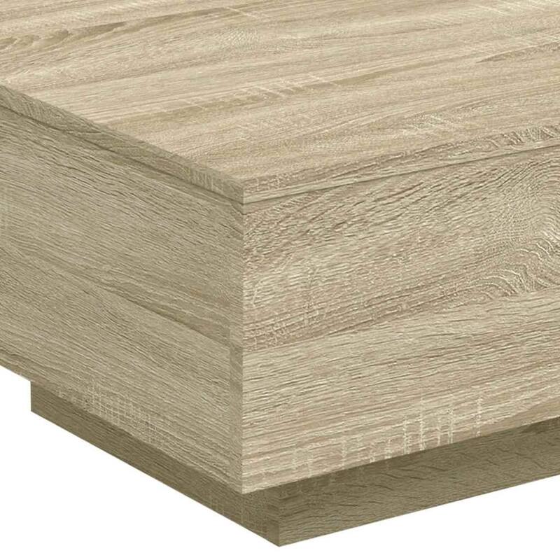vidaXL Coffee Table Engineered Wood 33.5 x 21.7 x 12.2 in