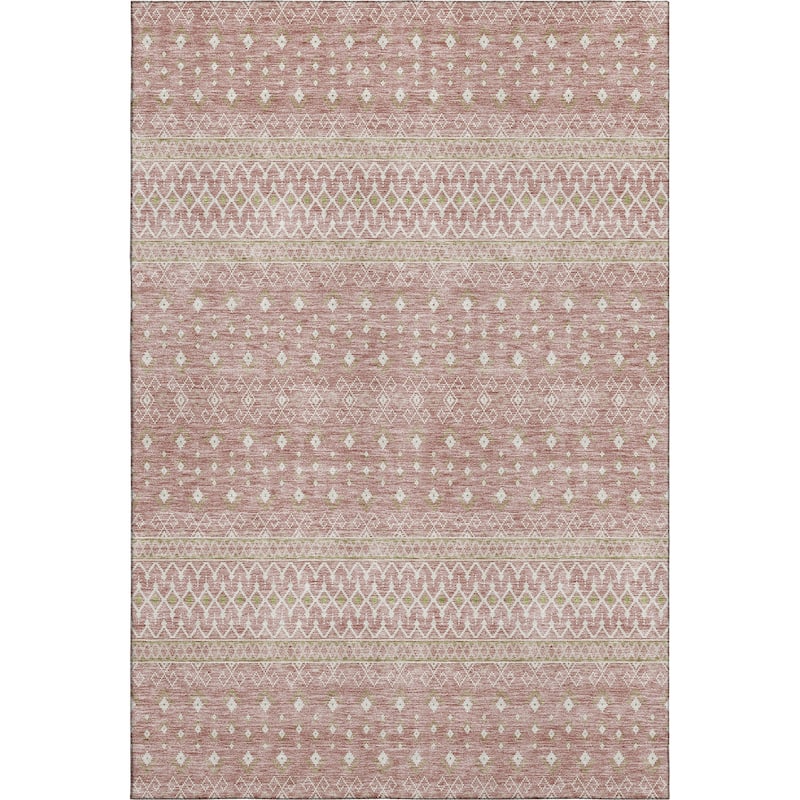 Premium Washable Super Soft Boho Geo Mayfield Rug
