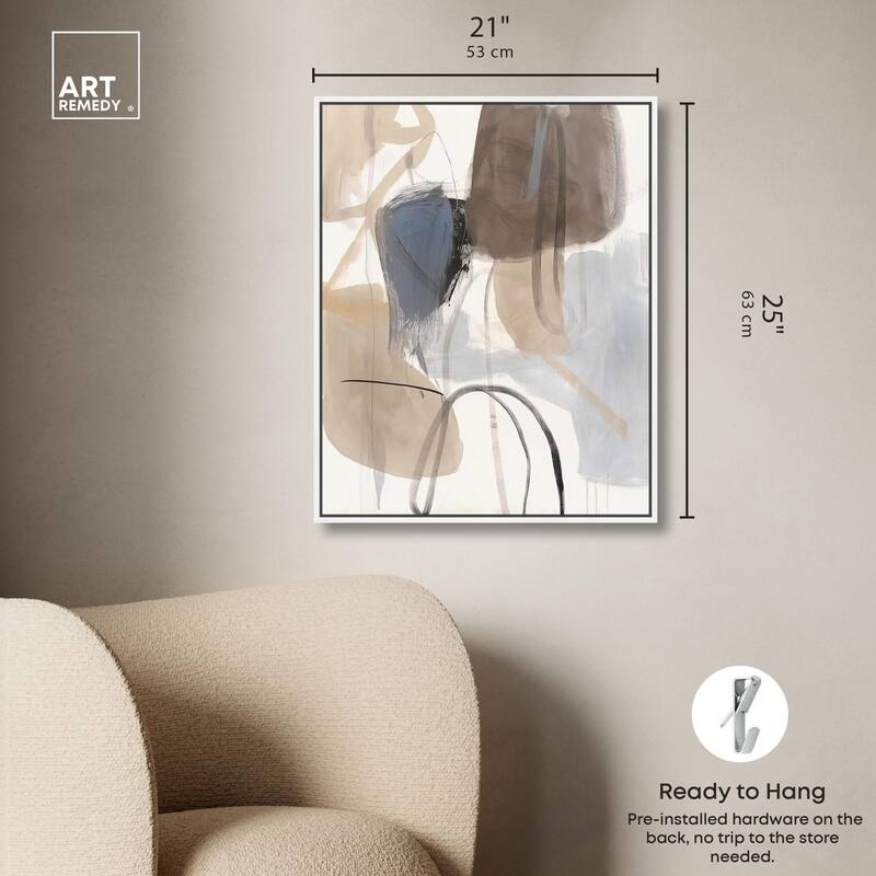 Freeform Movement I Canvas by Art Remedy