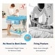 preview thumbnail 12 of 27, Baby Changing Table Folding Diaper Changing Station w/ Safety Belt & - See Details