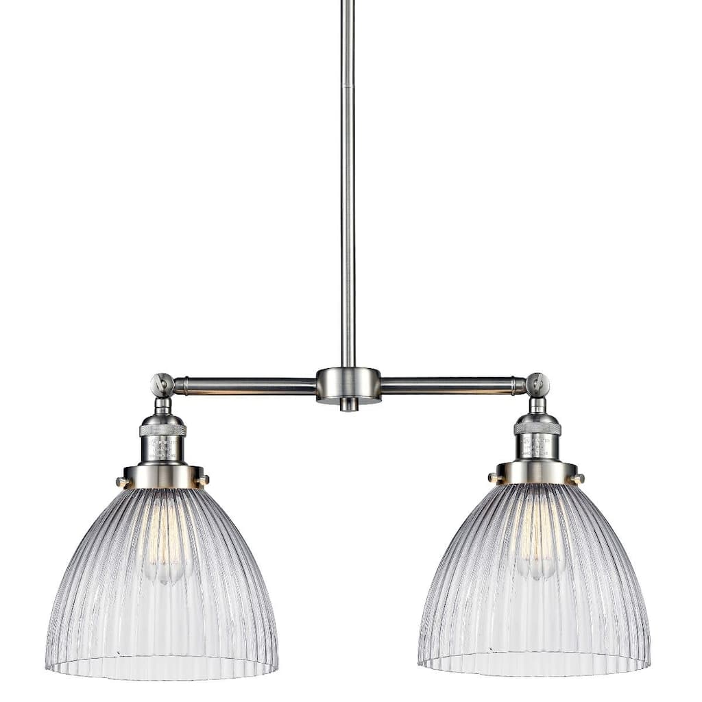 Innovations Lighting Seneca Falls 2 Light 21" Wide Linear Chandelier