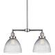 Option Brushed Satin Nickel / Clear Halophane