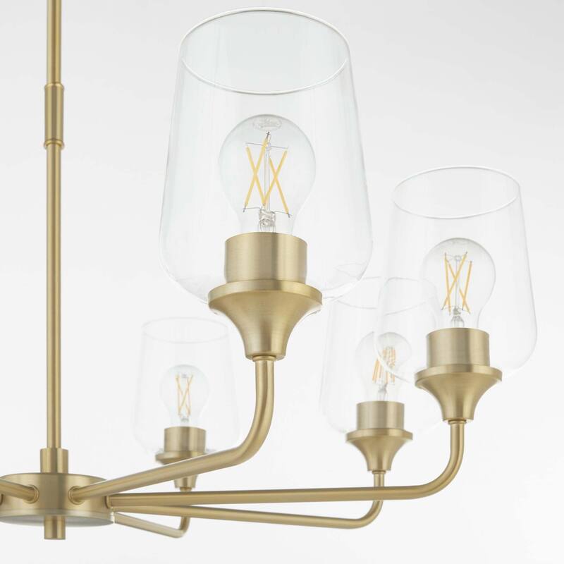 Quorum International 6313-8 Goodwin 8 Light 32" Wide Chandelier