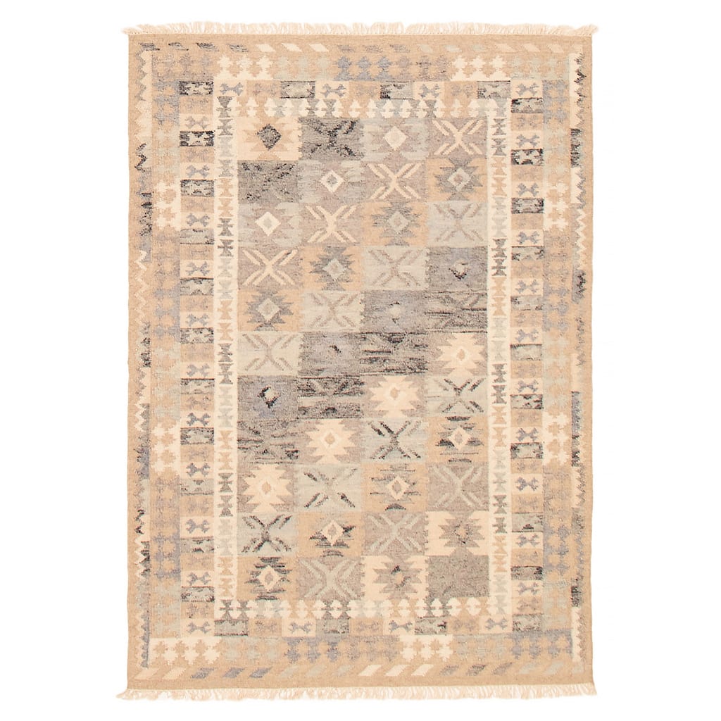 Ankara FW Tan Kilim 5'2" x 7'7" - 5'2 x 7'7