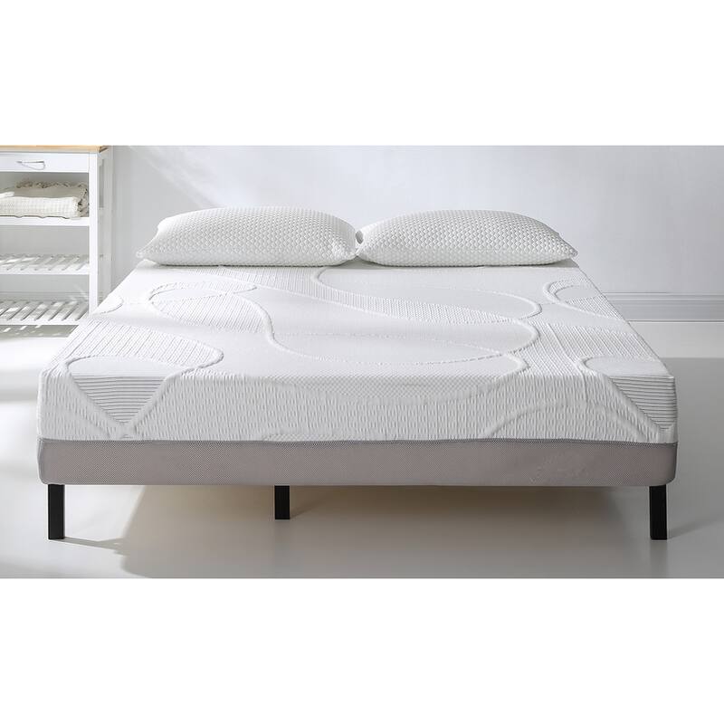 12 Inch Medium Firm Memory Foam Mattress,Green Tea & Charcoal Infused Freshness-Boosting Technology,Body-Conforming Comfort