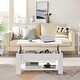 preview thumbnail 2 of 34, Yaheetech 38.6" Lift Top Coffee Table with Shelf for Living Room