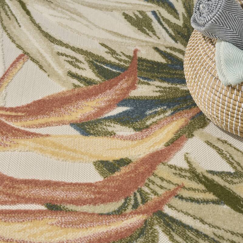 Nourison Aloha Indoor/Outdoor Nature Area Rug