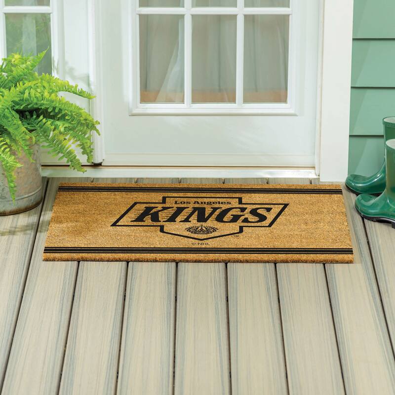 Los Angeles Kings Monochrome Indoor/Outdoor Coir Door Mat