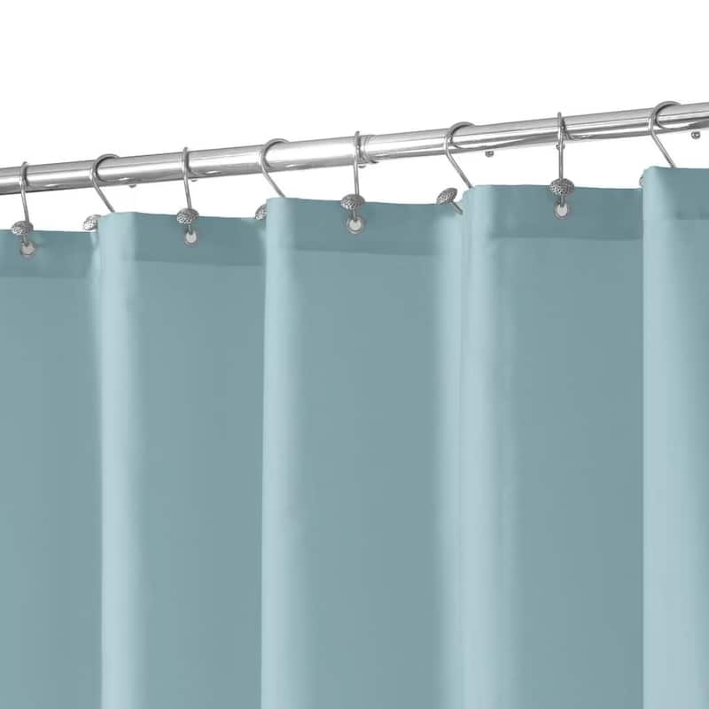 Fabric Water Repellent Shower Curtain Liner