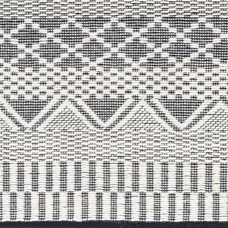 Gariane Handmade Striped Wool Blend Area Rug