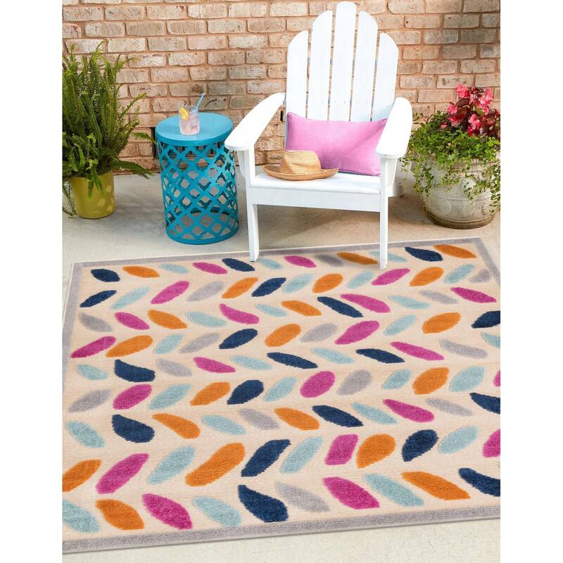 Outdoor Denver Collection Area Rug