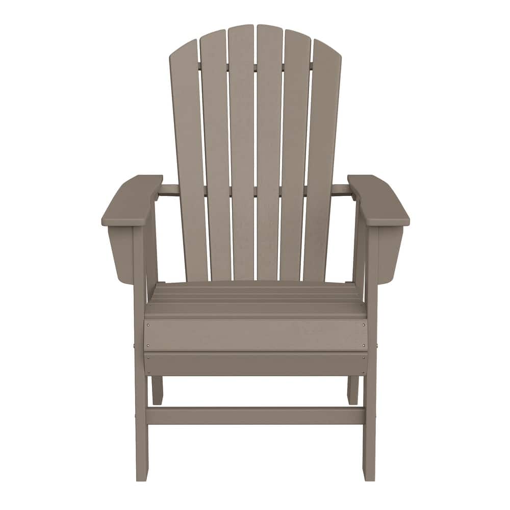 Altura Hdpe All Weather Outdoor Patio Adirondack Dining Chair