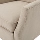 preview thumbnail 33 of 59, Wescott Wingback Pushback Recliner by Christopher Knight Home