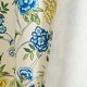 preview thumbnail 16 of 25, HLC.ME Scarlet Floral & Birds Back Tab Rod Pocket - Light Filtering Darkening Curtain Panels, Pair