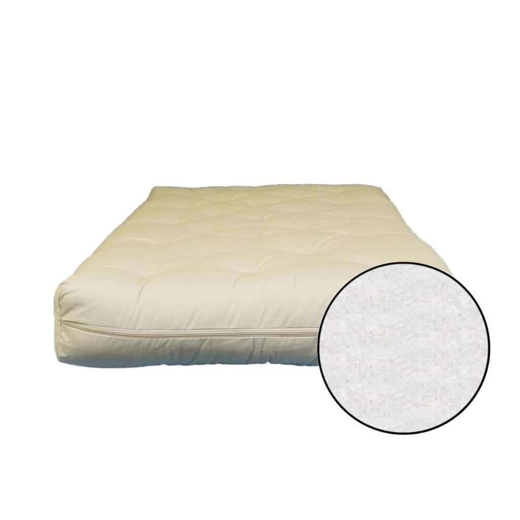 6-inch Cotton Fiber Futon Mattress with Cotton Case