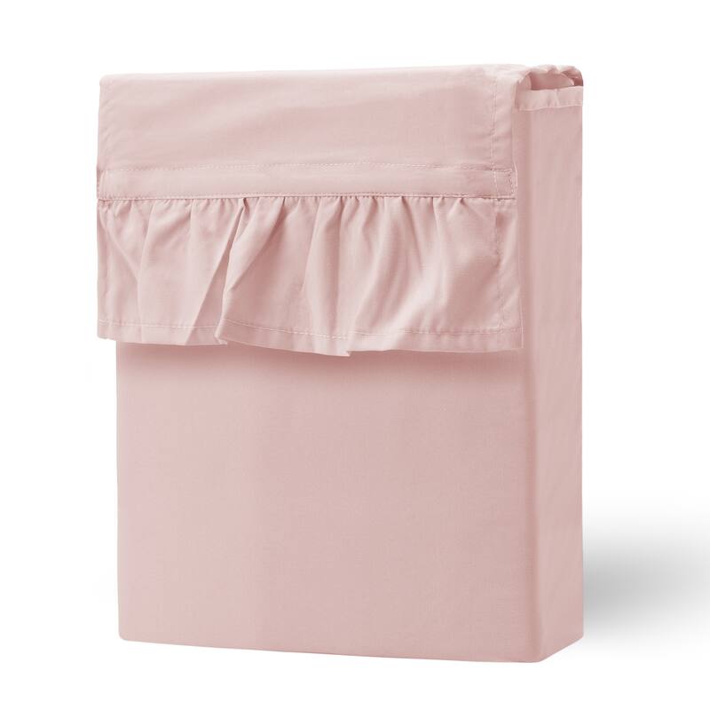 Chanasya Ruffle Soft Chic Microfiber Sheet Set