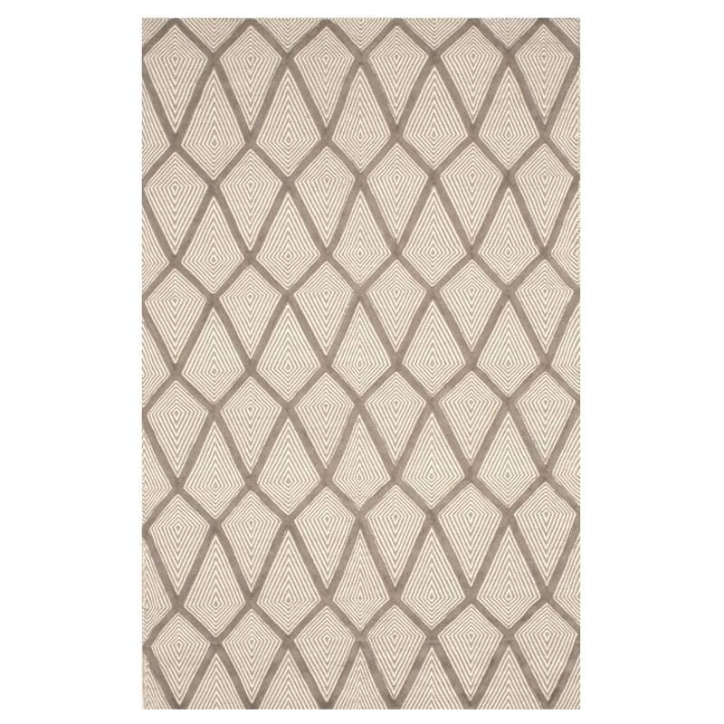 Gray Transitional Trellis Xavier Area Rug - Elegant and Timeless Design